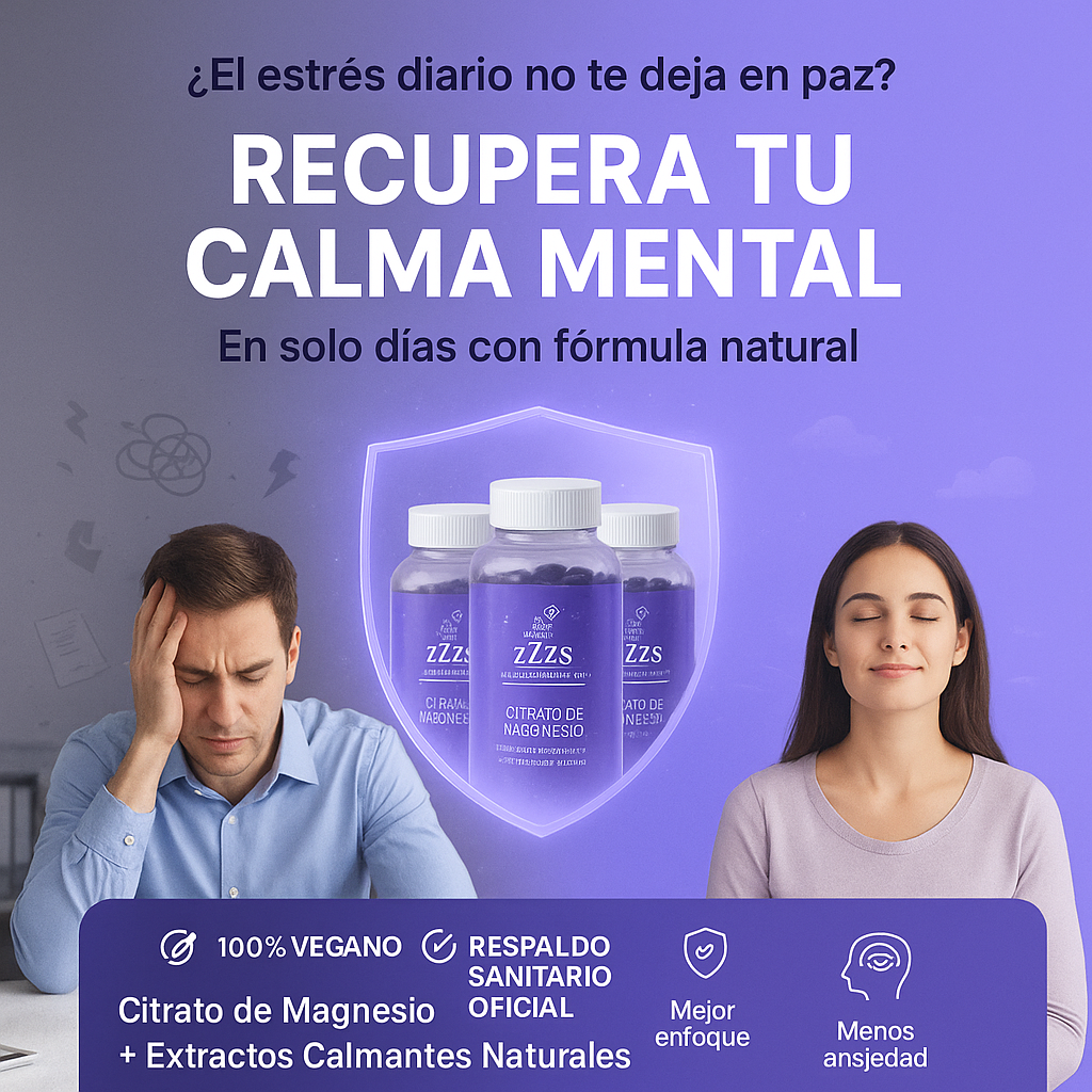 🔥 ¡Oferta especial 🍇 GOMAS DE CITRATO DE MAGNESIO + ZING + Veganas - Más energía🔋, menos estrés🔥 y sueño profundo💤