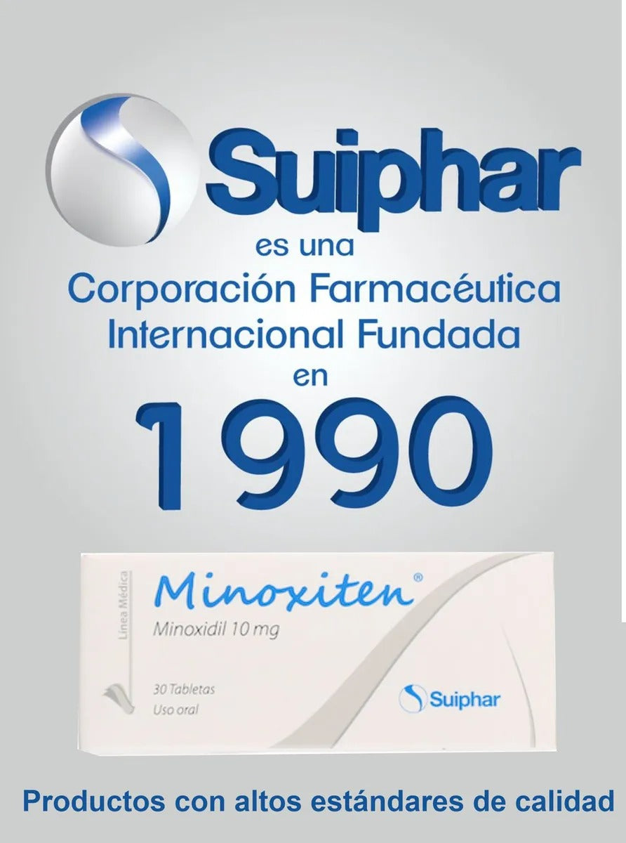 💊MINOXIDIL ORAL 10% - 30 UNIDADES ✅ REGISTRO INVIMA