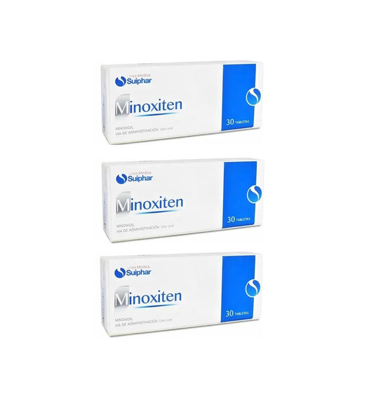 💊MINOXIDIL ORAL 10% - 30 UNIDADES ✅ REGISTRO INVIMA
