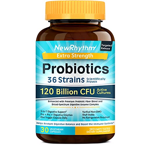 Probioticos CFU 120 Billion NewRhythm