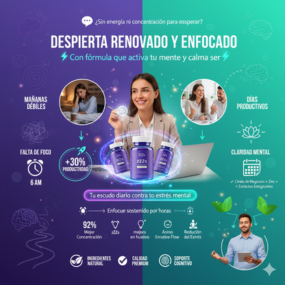 🔥 ¡Oferta especial 🍇 GOMAS DE CITRATO DE MAGNESIO + ZING + Veganas - Más energía🔋, menos estrés🔥 y sueño profundo💤