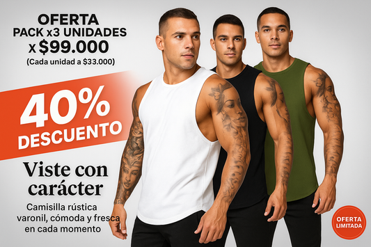 CAMISILLA PREMIUM 100% ALGODON